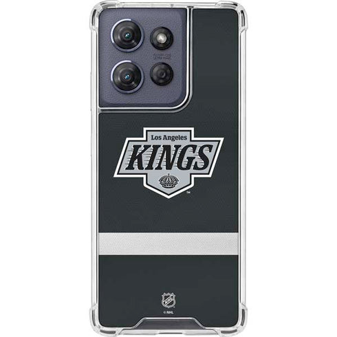 NHL Los Angeles Kings Jersey Moto G Play 5G (2025) Clear Case